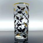 Secoloventesimo - Drinkservies - Goud Zwart blaadje L.D. -