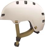 Abus helm XoXo Eco birch taupe L 57-61cm, Fietsen en Brommers, Fietsaccessoires | Fietshelmen, Ophalen of Verzenden, Zo goed als nieuw