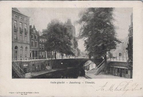 UTRECHT - Oude gracht - Jansbrug, Verzamelen, Ansichtkaarten | Nederland, Verzenden