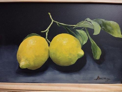 Franco Bencivenga (1953) - Limoni, Antiek en Kunst, Kunst | Schilderijen | Klassiek