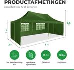 Tweedekans | CASARIA Paviljoen 3x6 m Groen – Waterafstotende, Tuin en Terras, Ophalen of Verzenden, Zo goed als nieuw