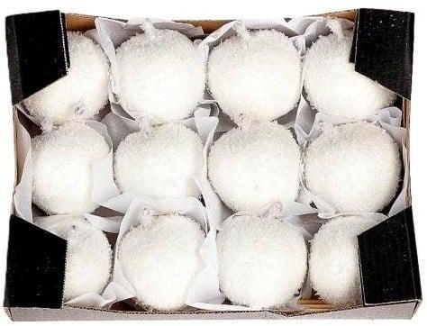 Appel Karmijn Snow Wit ca. 5 cm 12 stuks, Hobby en Vrije tijd, Knutselen, Nieuw, Ophalen of Verzenden