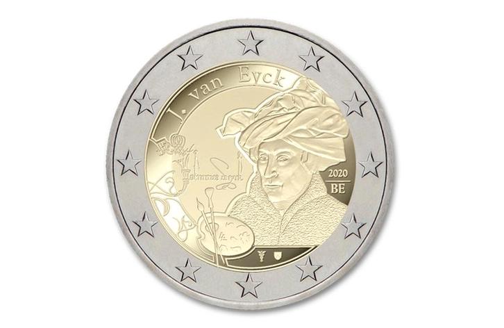 2 euro Jan van Eyck 2020 - België, Postzegels en Munten, Munten | Europa | Euromunten, Verzenden