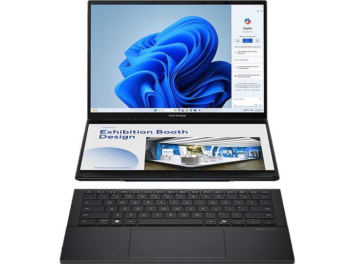 Asus - Zenbook Duo Ux8406ca-pz032w - 14 inch - Grijs, Computers en Software, Windows Laptops, Onbekend, 14 inch, Qwerty, Nieuw