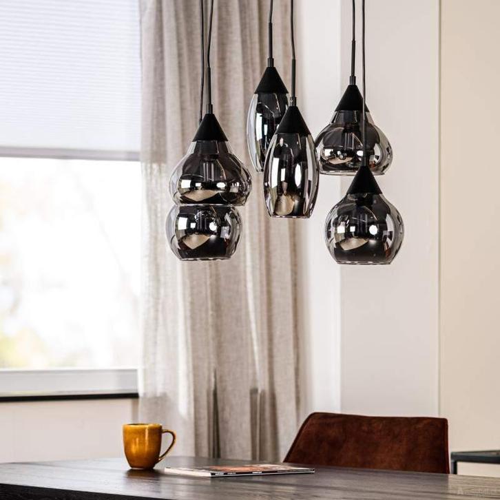 Hanglamp 6-lichts Lola - decoratie, Huis en Inrichting, Woonaccessoires | Wanddecoraties, Nieuw