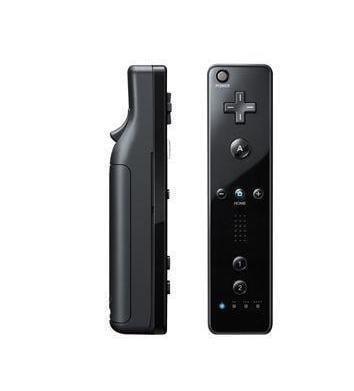 Wii Controller / Remote Zwart (Third Party) (Nintendo Wii), Spelcomputers en Games, Spelcomputers | Nintendo Wii, Zo goed als nieuw