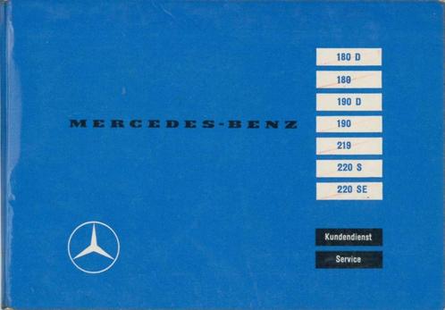 1958 Mercedes Benz Onderhoudsboekje Nederlands, Auto diversen, Handleidingen en Instructieboekjes, Verzenden