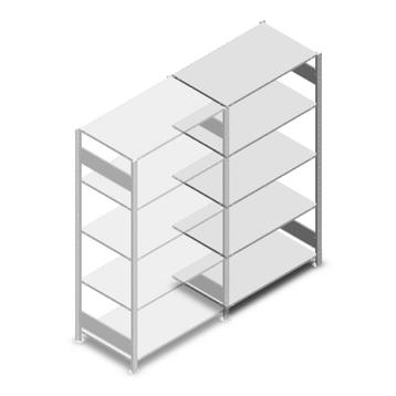Deels gebruikte Heavy Duty legbordstelling 2000x1000x600 mm beschikbaar voor biedingen