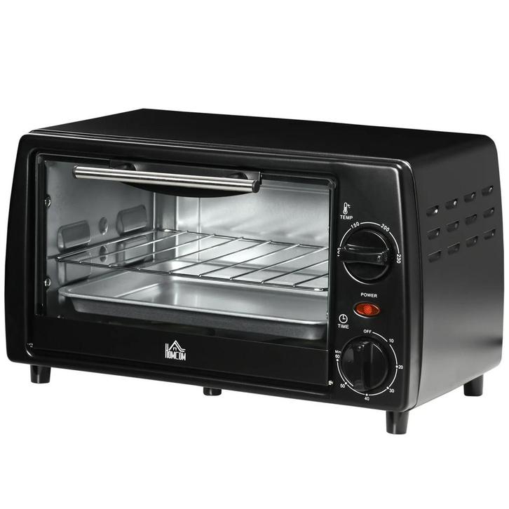 TRUUSK Mini Oven 10L 750W - Tot 230°C - Met Timer 60 min - I, Huis en Inrichting, Kasten | Dressoirs, Nieuw, Verzenden