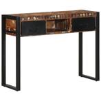 vidaXL Wandtafel 100x35x75 cm massief gerecycled hout, Huis en Inrichting, Verzenden, Nieuw, Overige houtsoorten, 100 tot 150 cm