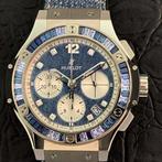 Hublot - Big Bang Jeans White Gold Bezel&Baguette Limited, Sieraden, Tassen en Uiterlijk, Horloges | Heren, Nieuw