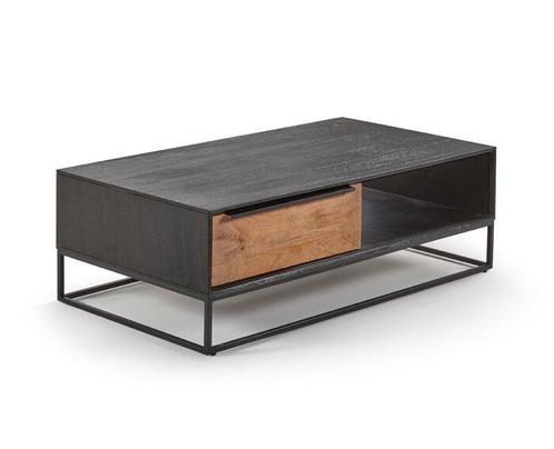 Salontafel Lyon Blanc Mangohout | 120x60 cm, Huis en Inrichting, Tafels | Salontafels, Nieuw, Ophalen of Verzenden