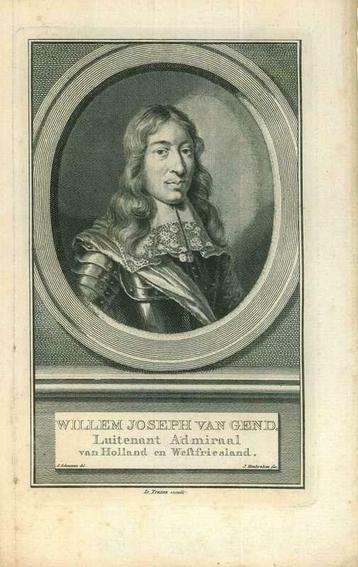 Portret van Willem Joseph, Baron van Ghent tot Drakenburgh