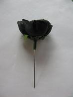Roosjes 3 cm. zijde zwart voor corsage of zeep +/-20 stuks, Ophalen of Verzenden, Nieuw