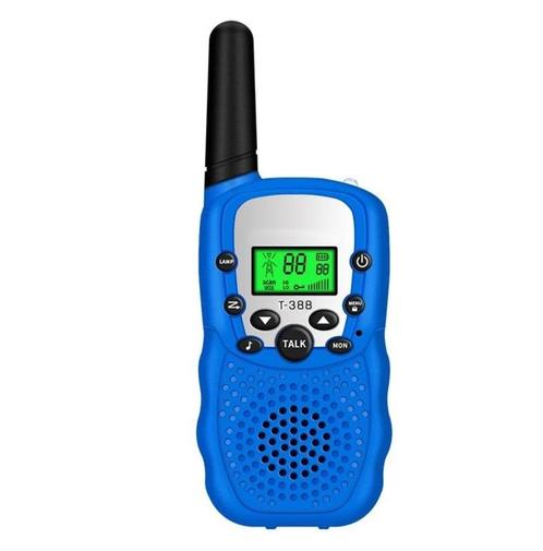 Walkie talkie walkietalkie portofoon kinderen 5KM *blauw*, Telecommunicatie, Portofoons en Walkie-talkies, Nieuw, Verzenden