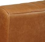 Direct meenemen | Cognac leren stalen fauteuil | cognac leer, Huis en Inrichting, Fauteuils, Nieuw, Ophalen of Verzenden, Industrieel