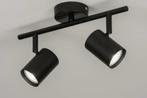 Rietveld Spots - Zwart - Metaal, Huis en Inrichting, Lampen | Hanglampen, Verzenden, Nieuw