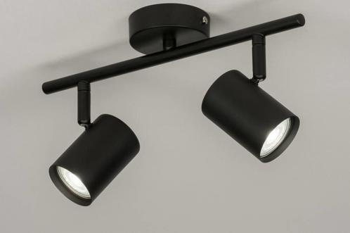 Rietveld Spots - Zwart - Metaal, Huis en Inrichting, Lampen | Hanglampen, Verzenden