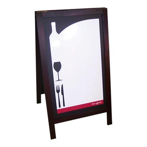 Stoepbord met houten frame, model &amp;#39;Couverts&amp;#39;, Zakelijke goederen, Horeca | Overige, Verzenden