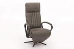 Relaxfauteuil Heukelum - relaxfauteuils - Taupe, Nieuw, Stof