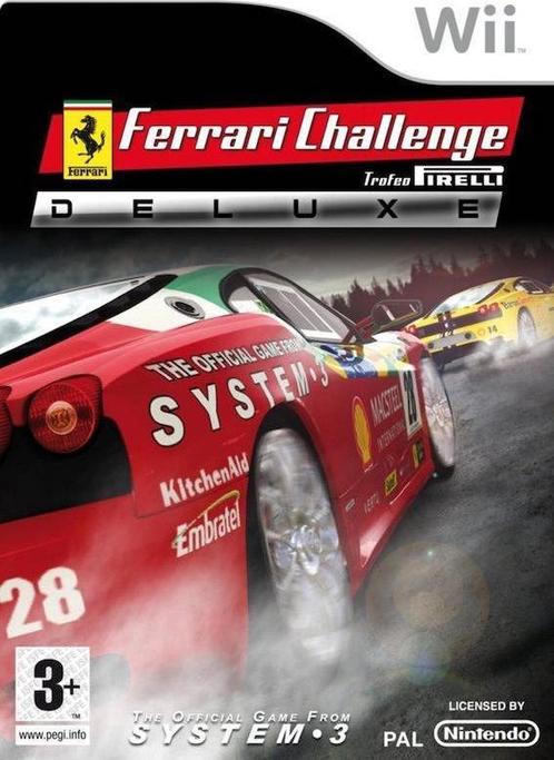 Ferrari Challenge Trofeo Pirelli Deluxe (Wii Games), Spelcomputers en Games, Games | Nintendo Wii, Zo goed als nieuw, Ophalen of Verzenden