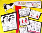 Poster over de productie en distributie van melk (Posters), Verzenden, Nieuw, Overige onderwerpen, Met lijst