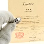 18 Krt. Witgouden LOVE-ring; Cartier (zirconia, LOVE ring), Goud, Met edelsteen, Gebruikt, Ophalen of Verzenden