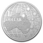 Beneath the Southern sky - Kangaroo (RAM) 1 oz 2020, Postzegels en Munten, Munten | Oceanië, Verzenden, Losse munt, Zilver