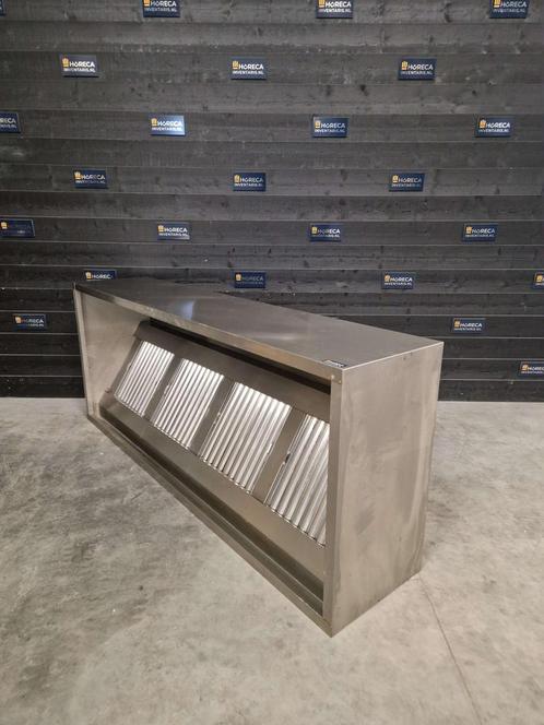 Afzuigkap | doosmodel | RVS | 250 cm, Zakelijke goederen, Horeca | Keukenapparatuur, Gebruikt, RVS Meubilair