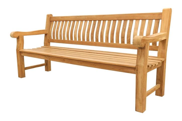 VDG Teakhouten tuinbank Patrick XL - 200 cm., Tuin en Terras, Tuinbanken, Nieuw, Hout, Verzenden