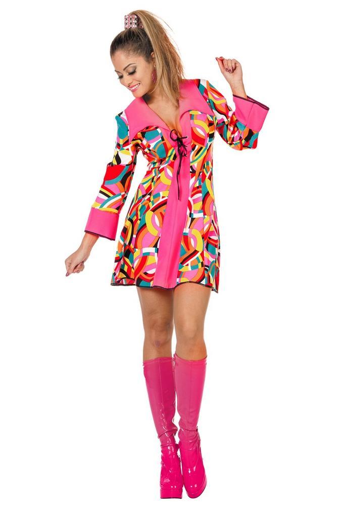 Disco Jurk, Kleding | Dames, Carnavalskleding en Feestkleding, Nieuw, Verzenden