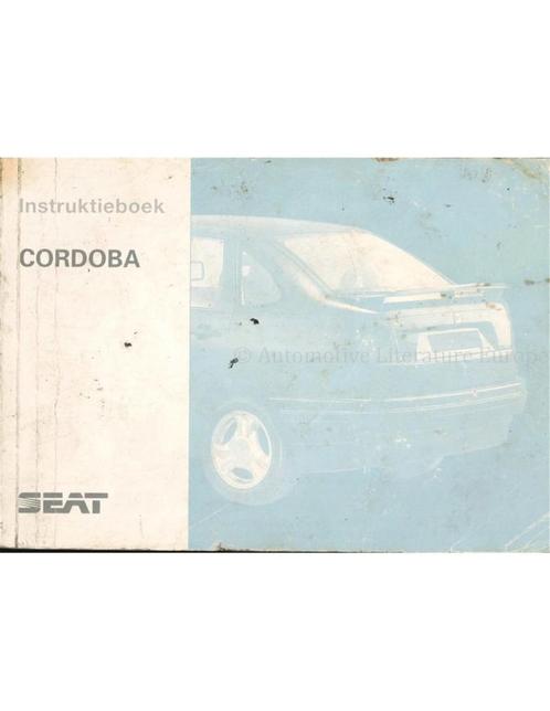 1996 SEAT CÓRDOBA INSTRUCTIEBOEKJE NEDERLANDS, Auto diversen, Handleidingen en Instructieboekjes