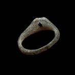 Middeleeuws Brons Ring (Zonder Minimumprijs), Antiek en Kunst