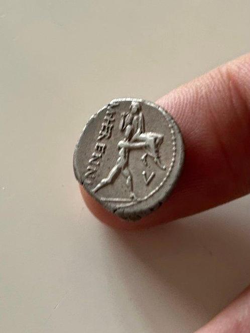 Romeinse Republiek. M. Herennius, 108-107 v.Chr.. Denarius, Postzegels en Munten, Munten | Europa | Niet-Euromunten