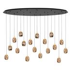 LED Hanglamp golden egg | Ovaal | 18-Lichts | 175cm | 2700K, Ophalen of Verzenden, Nieuw, 75 cm of meer