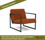 Innovatie Vikko stoel 62x69 cm met armleuning - Oranje, Huis en Inrichting, Fauteuils, Ophalen of Verzenden, Nieuw, Overige materialen