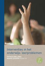 9789462365469 Interventies in het onderwijs: leerproblemen, Boeken, Verzenden, Zo goed als nieuw, Patrick Snellings