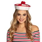 Rood matrozen zeeman hoedje / matrozenpet - Feesthoeden ov.., Ophalen of Verzenden, Nieuw