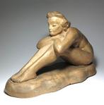 József Huppán 1948. - sculptuur, Art Deco Sculpture (35 cm)