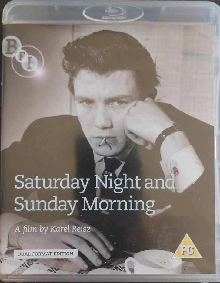 Saturday Night and Sunday morning - DVD+Blu Ray, Cd's en Dvd's, Dvd's | Tv en Series, Zo goed als nieuw, Drama, Alle leeftijden