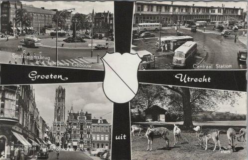 UTRECHT - Meerluik Groeten uit Utrecht, Verzamelen, Ansichtkaarten | Nederland, Verzenden