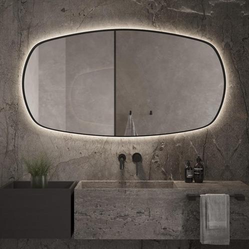 Spiegel Martens & Meijer Lissabon 100x70 Cm Met Indirecte, Doe-het-zelf en Verbouw, Sanitair, Bad, Nieuw, Ophalen of Verzenden