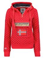 SALE -66% | Geographical Norway Hoodie Gymclass rood |, Nieuw, Verzenden