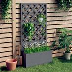 vidaXL Plantenbak met latwerk 65x33x135 cm HKC, Tuin en Terras, Verzenden, Nieuw, 60 tot 100 cm, 60 cm of meer
