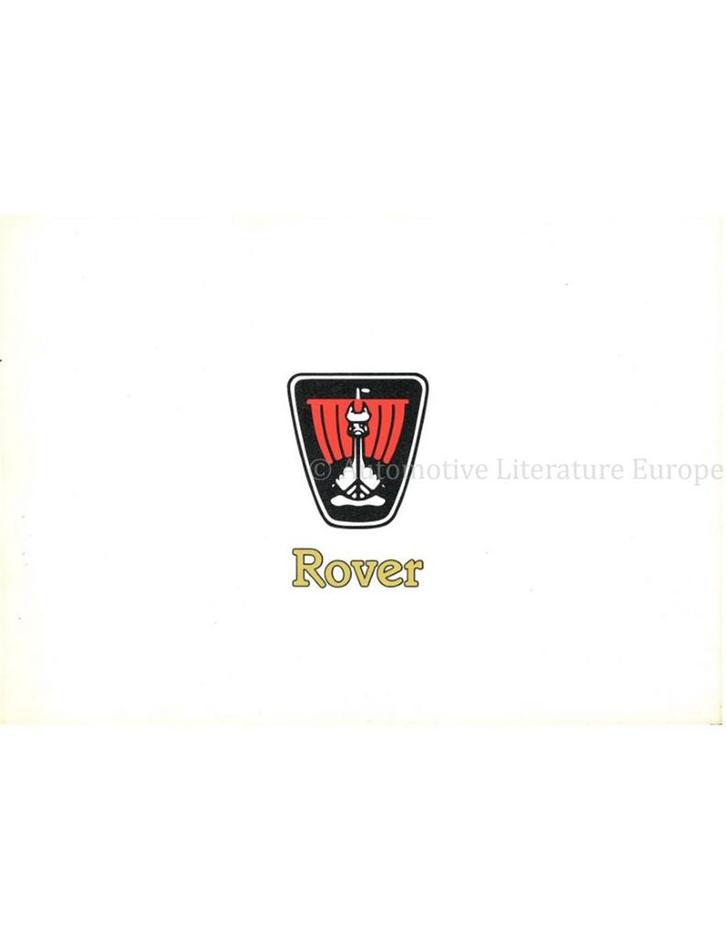 1983 ROVER 2600 S / VANDEN PLAS / VITESSE BROCHURE DUITS, Boeken, Auto's | Folders en Tijdschriften