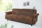 Chesterfield 3-zitsbank MAISON BELLE AFFAIRE 220cm, Huis en Inrichting, Ophalen of Verzenden, Nieuw