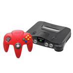 Nintendo N64 Console + Rode Controller, Spelcomputers en Games, Spelcomputers | Nintendo 64, Zo goed als nieuw, Verzenden