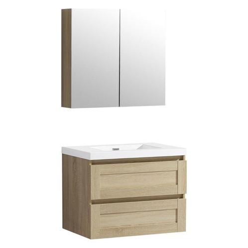 Badmeubelset Differnz Reno 75x50x55 cm Eiken, Doe-het-zelf en Verbouw, Sanitair, Bad, Nieuw, Ophalen of Verzenden