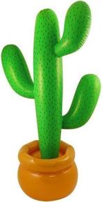 Opblaas Cactus 86 cm, Nieuw, Feestartikel, Verzenden