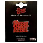 David Bowie - Rebel Rebel Red - Pin officiële merchandise, Ophalen of Verzenden, Nieuw, Kleding